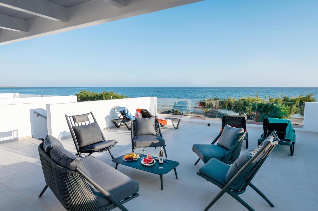 Makrygialos Long Beach Villa 1 Bagian luar foto