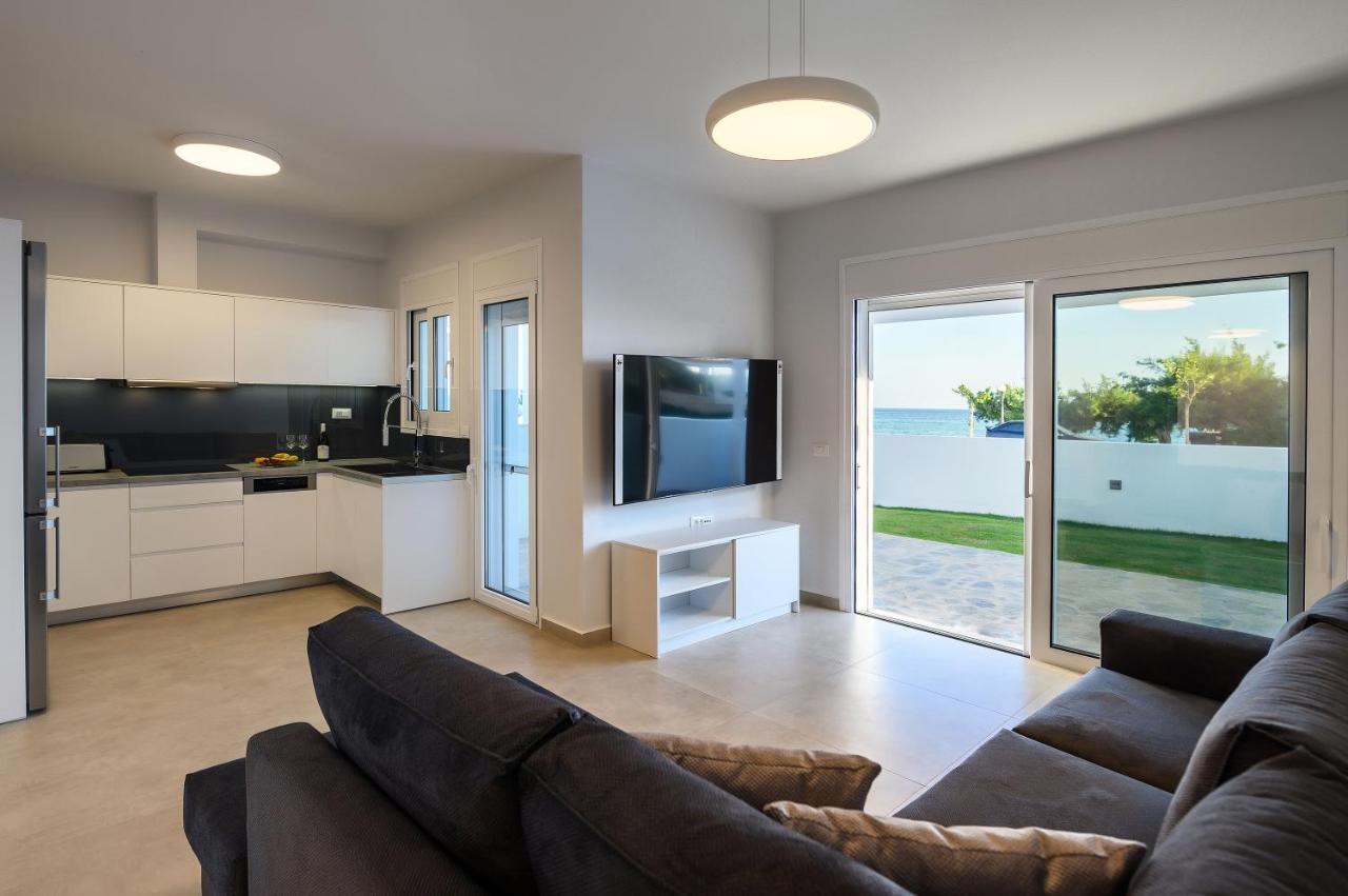 Makrygialos Long Beach Villa 1 Bagian luar foto