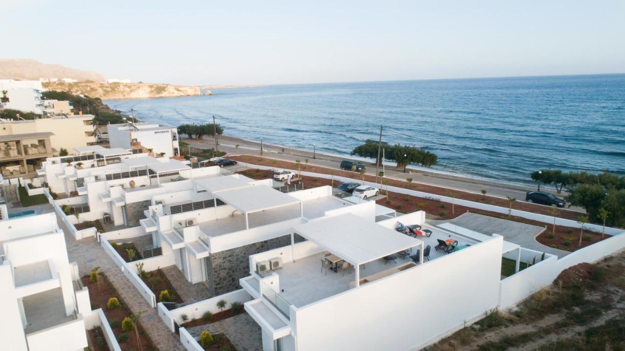 Makrygialos Long Beach Villa 1 Bagian luar foto